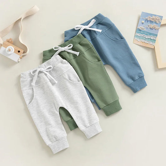 Baby Boys Sweatpants with Pockets | Comfort & Style for Toddlers