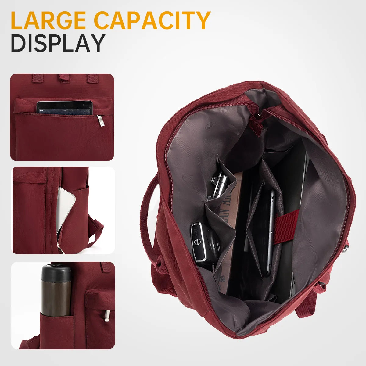 Large Capacity Travel Backpacks for Students | Durable & Stylish