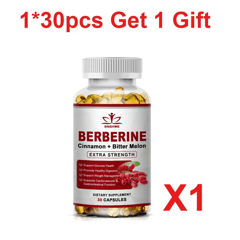 Berberine Ceylon Cinnamon Supplement | Boost Liver & Gut Health