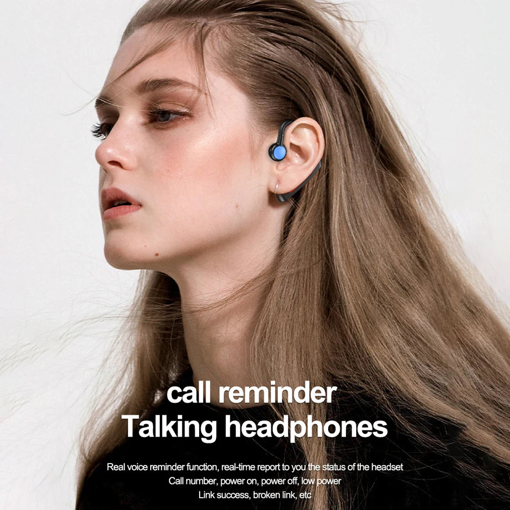 Portable Wireless Bone Conduction Headphones for Sports & Fitness