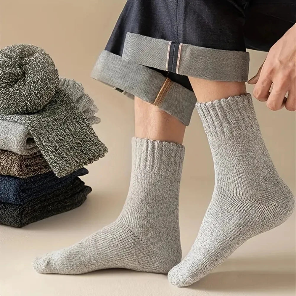 Men's Ultra Thick Casual Wool Socks | Warm Winter Comfort