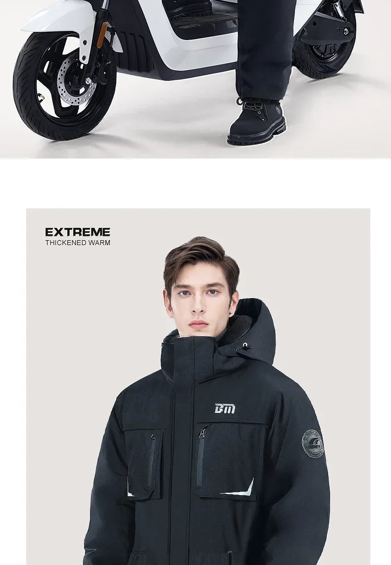 Winter Motorcycle Riding Jacket | Coldproof & Waterproof Gear