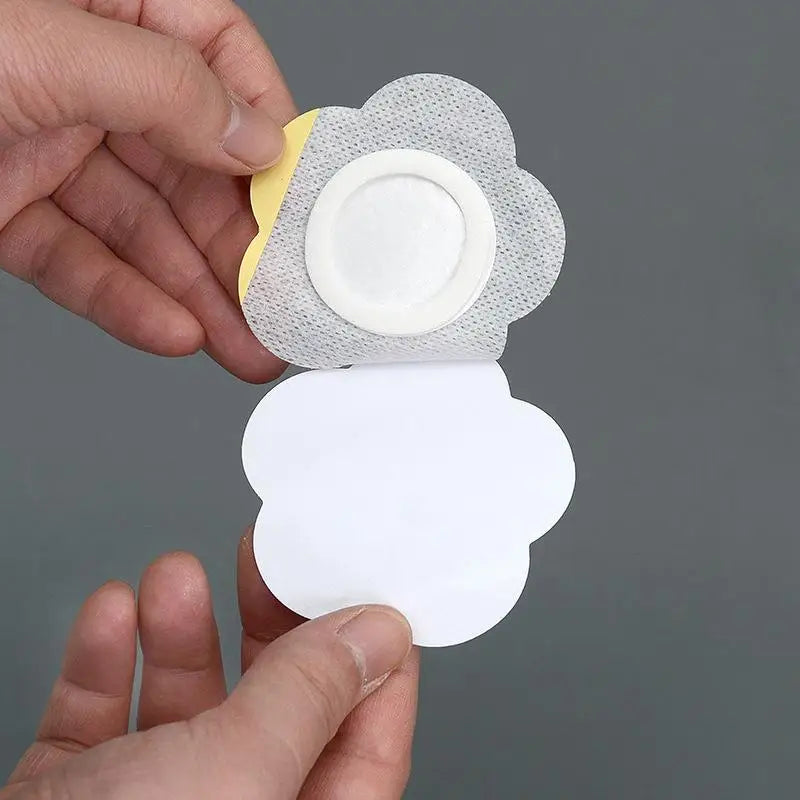 50pcs Disposable Castor Oil Pack Stickers | Hypoallergenic Belly Button Protectors