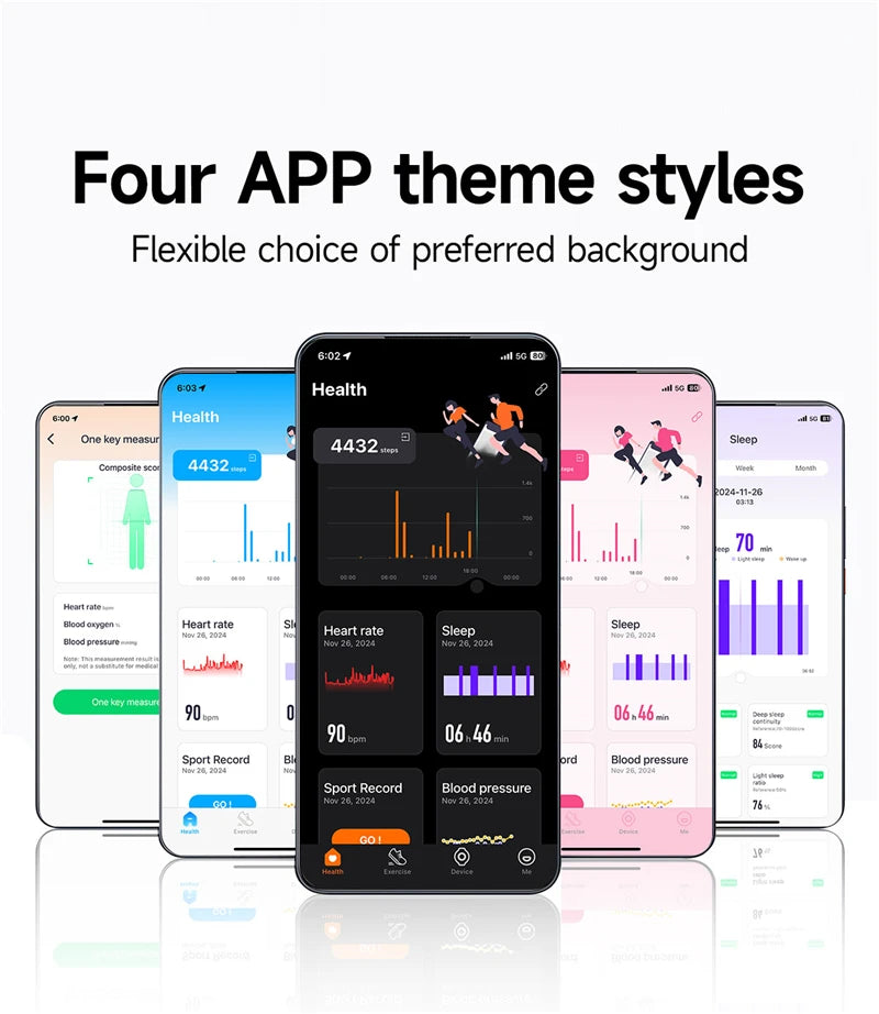 No Screen Smart Watch | Waterproof Fitness Tracker for All