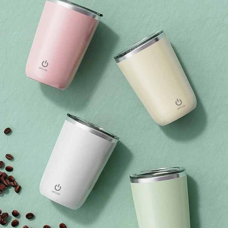 Rechargeable Automatic Coffee Stirring Mug | Electric Mixing Cup