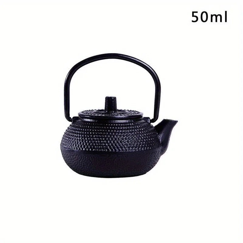 Mini Cast Iron Teapot Set | Elegant Drinkware & Infusers