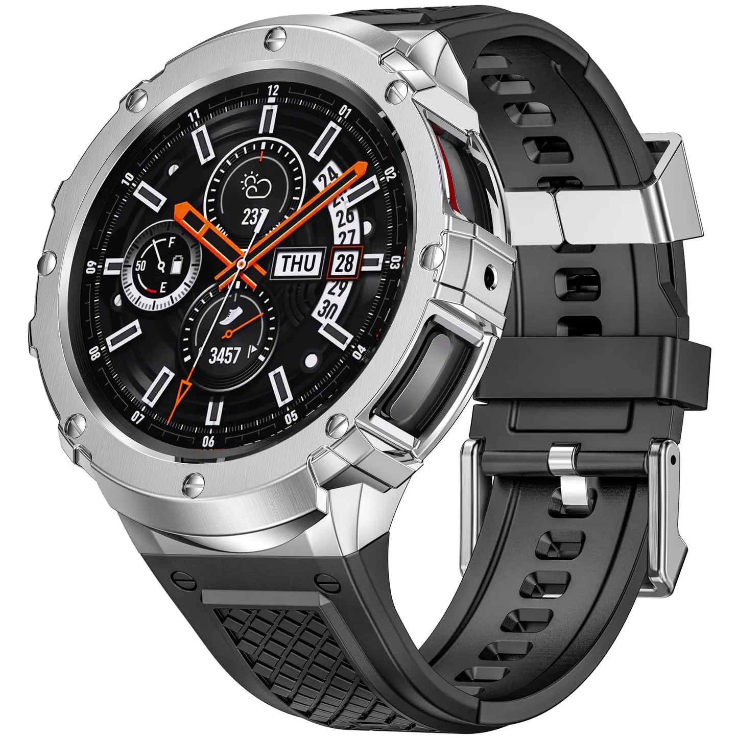 Stainless Steel Case & TPU Band for Galaxy Watch 4 5 6 7