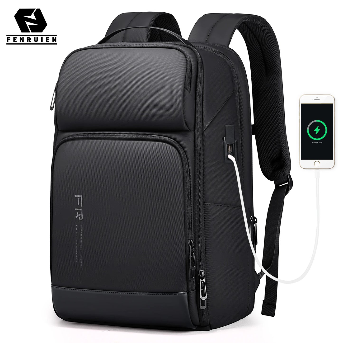 Waterproof Business Backpack with USB Charging | Travel Ready 35L