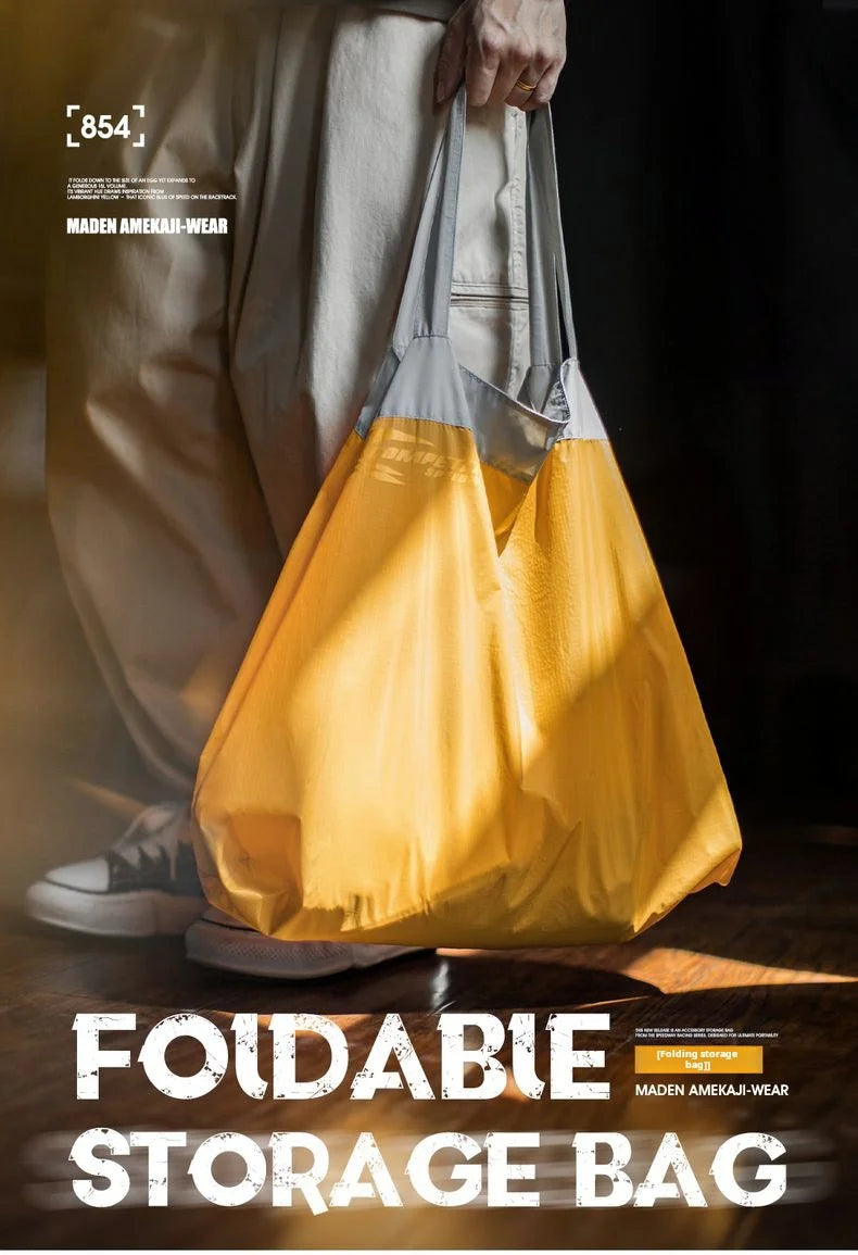 Large Capacity Waterproof Tote Bag | Ultra-Lightweight Travel Shopper