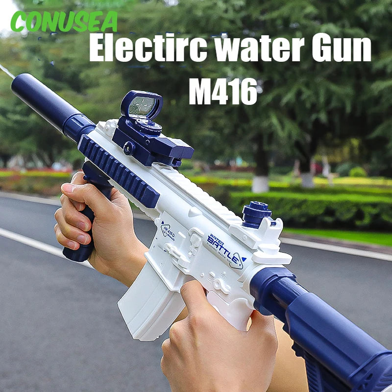 Electric Water Gun Pistol | Long Range Fun for Kids