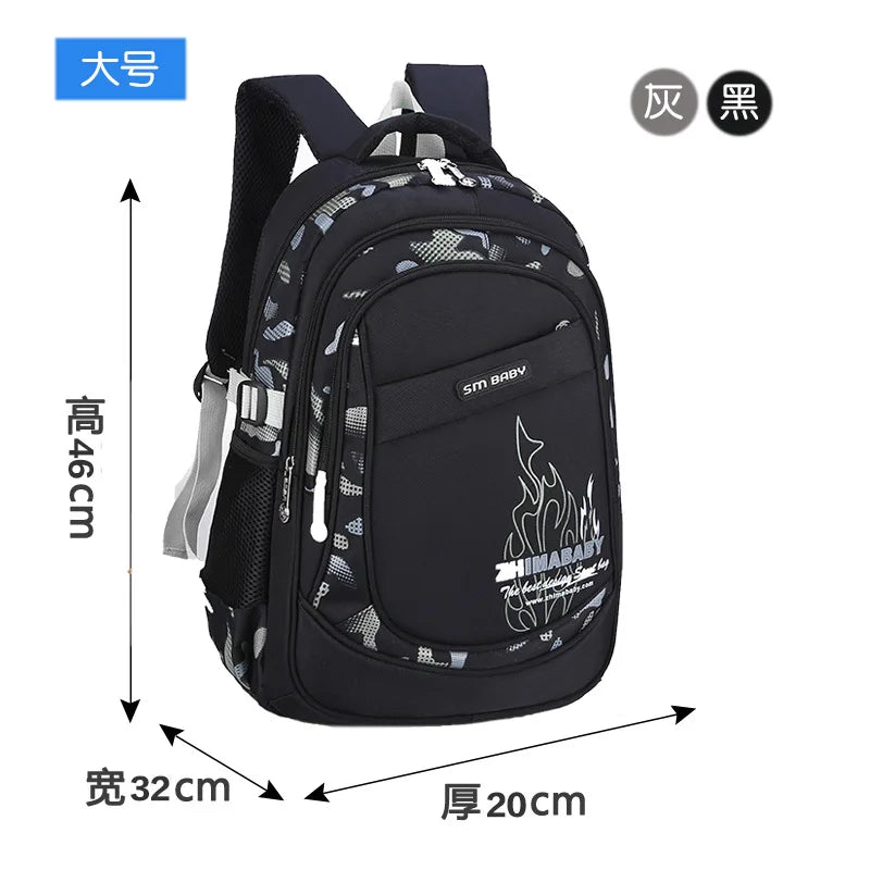 Waterproof Lightweight School Backpack for Kids | Large Capacity