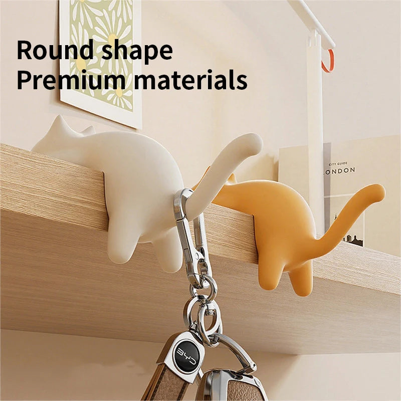 Multipurpose Office Hooks | Stylish Desk Organizer for Cables & Keys