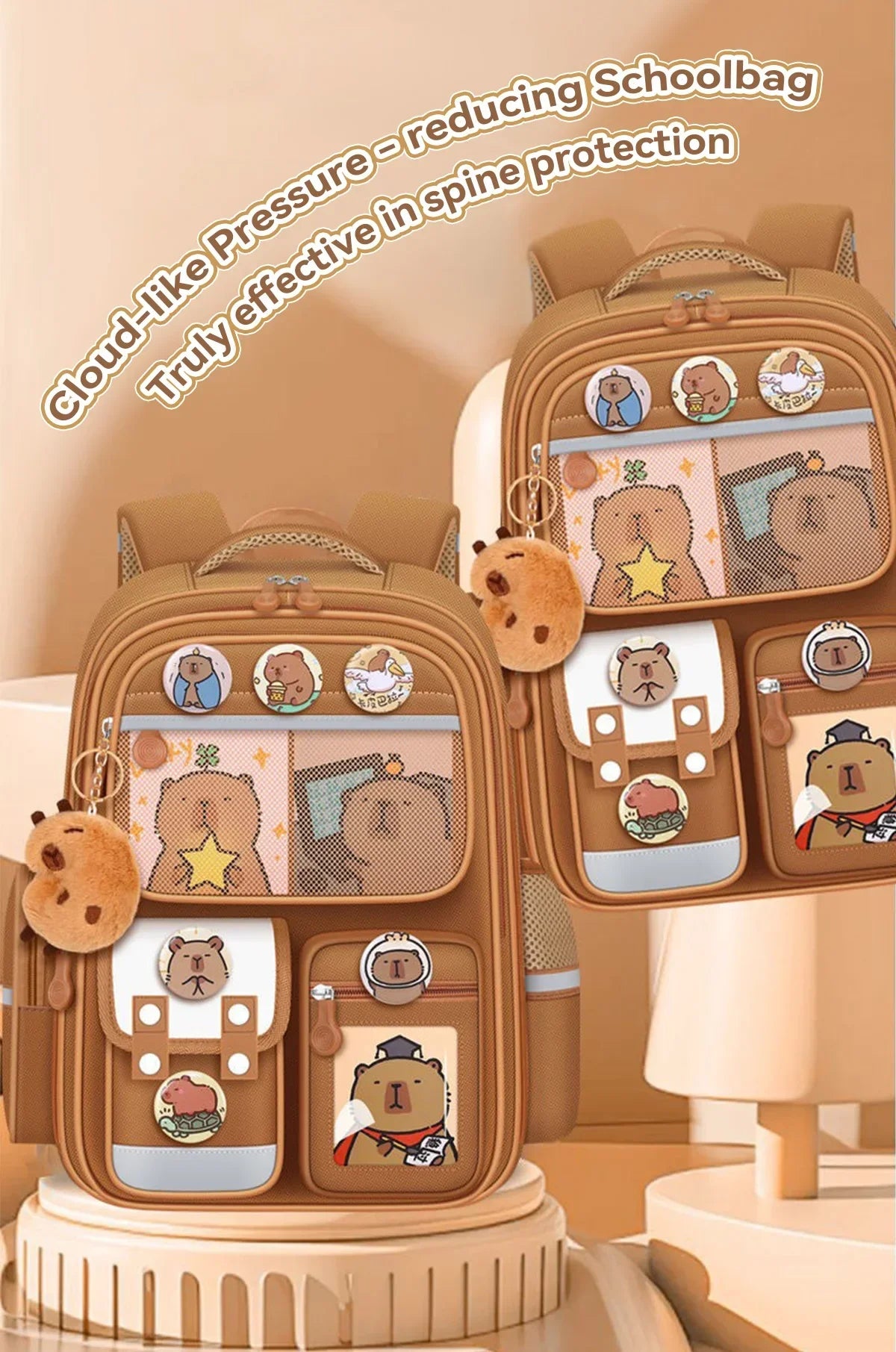 Waterproof Large Capacity Backpack for Students | Comfortable and Durable