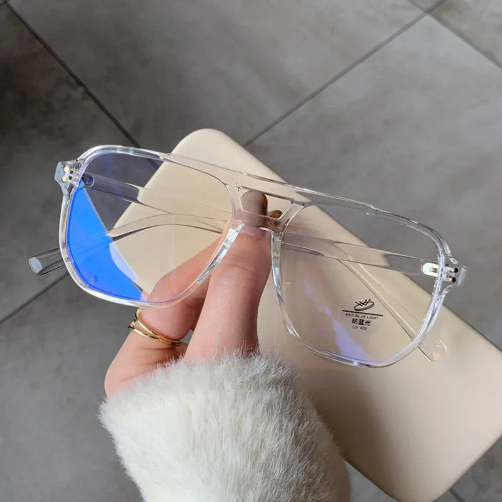 Retro Anti-Blue Light Glasses | Stylish Unisex Eye Protection