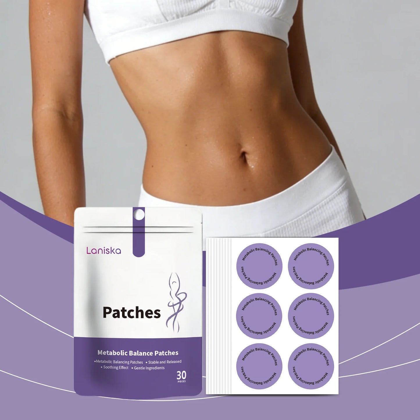 Premium Body Care Patches | Gentle, Skin-Friendly Weight Management
