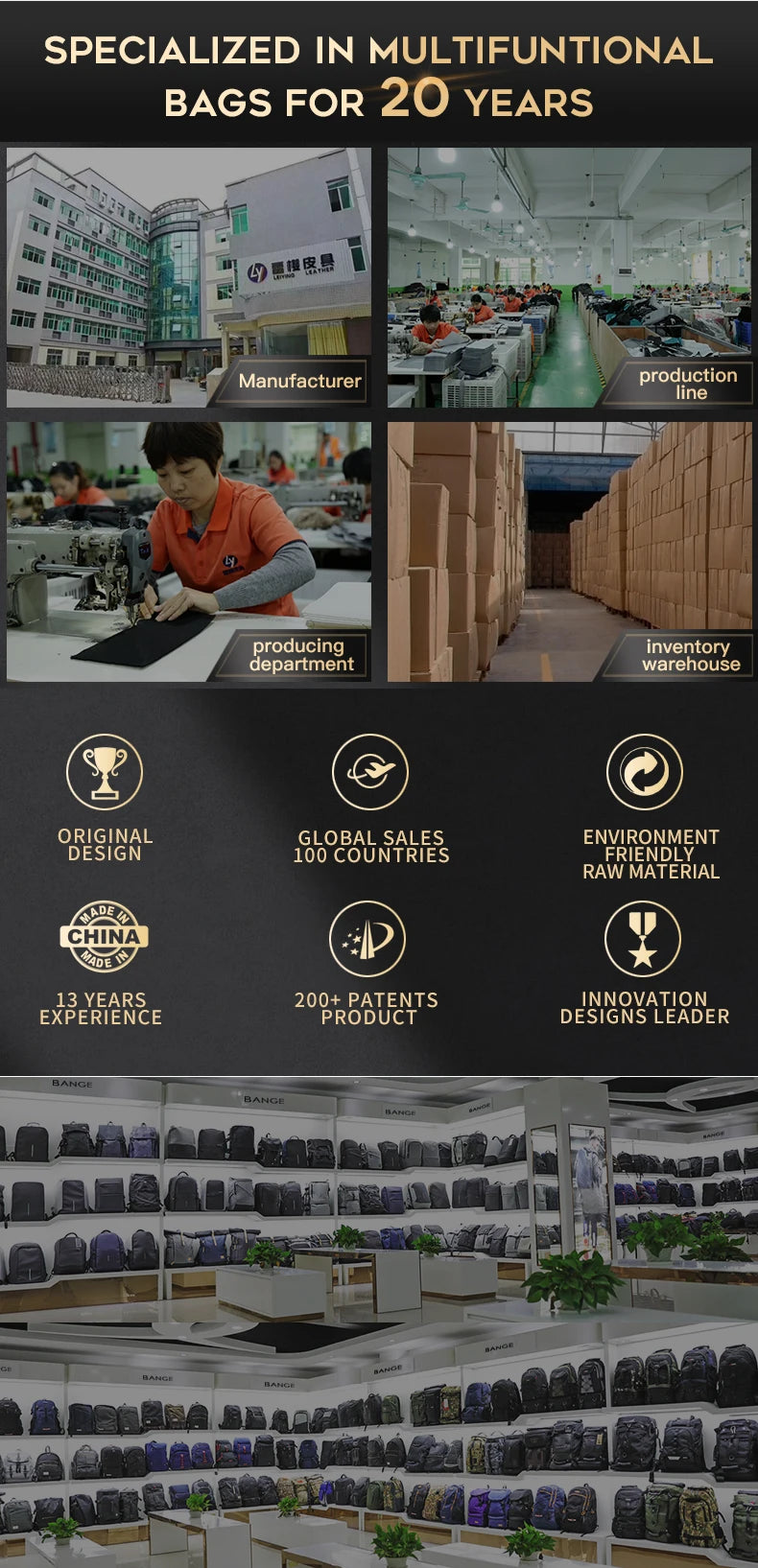 Multifunctional Waterproof Laptop Backpack | Big Capacity Business Bag