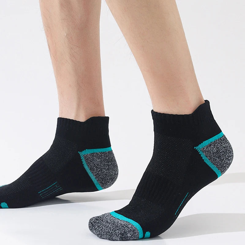 Men's Breathable Ankle Athletic Running Socks | Comfort & Performance