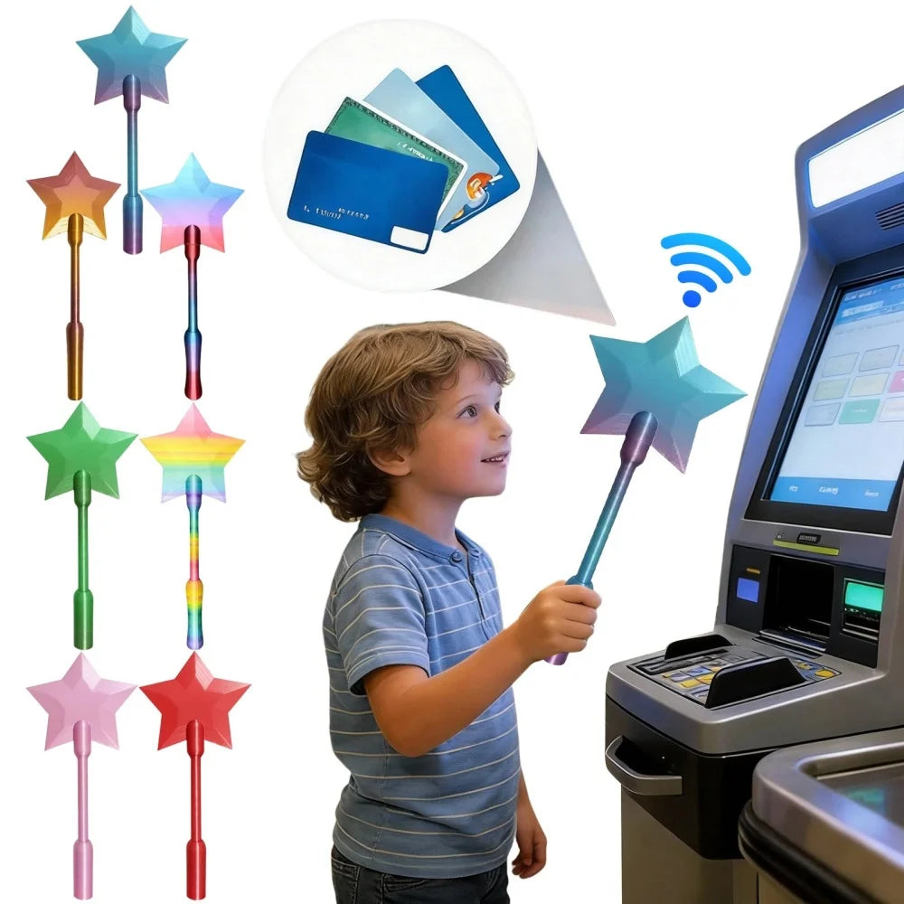 3D Printed Magic Wand Card Holder | Fun & Stylish Payment Accessory