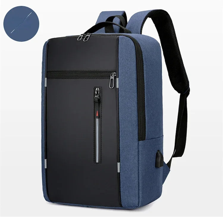 Waterproof Business Laptop Backpack | High Capacity & USB Charger