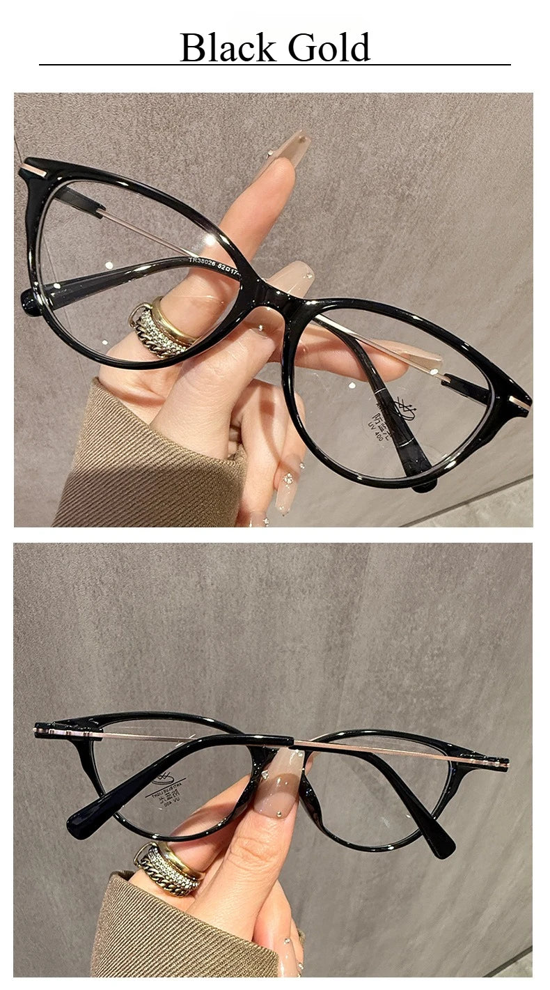 Stylish Women's Cat Eye Anti Blue Light Glasses | Prescription Ready