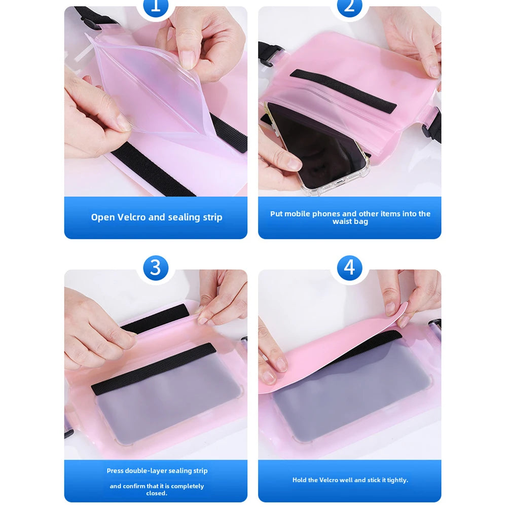 Universal Waterproof Phone Pouch | Secure Beach & Swim Protection
