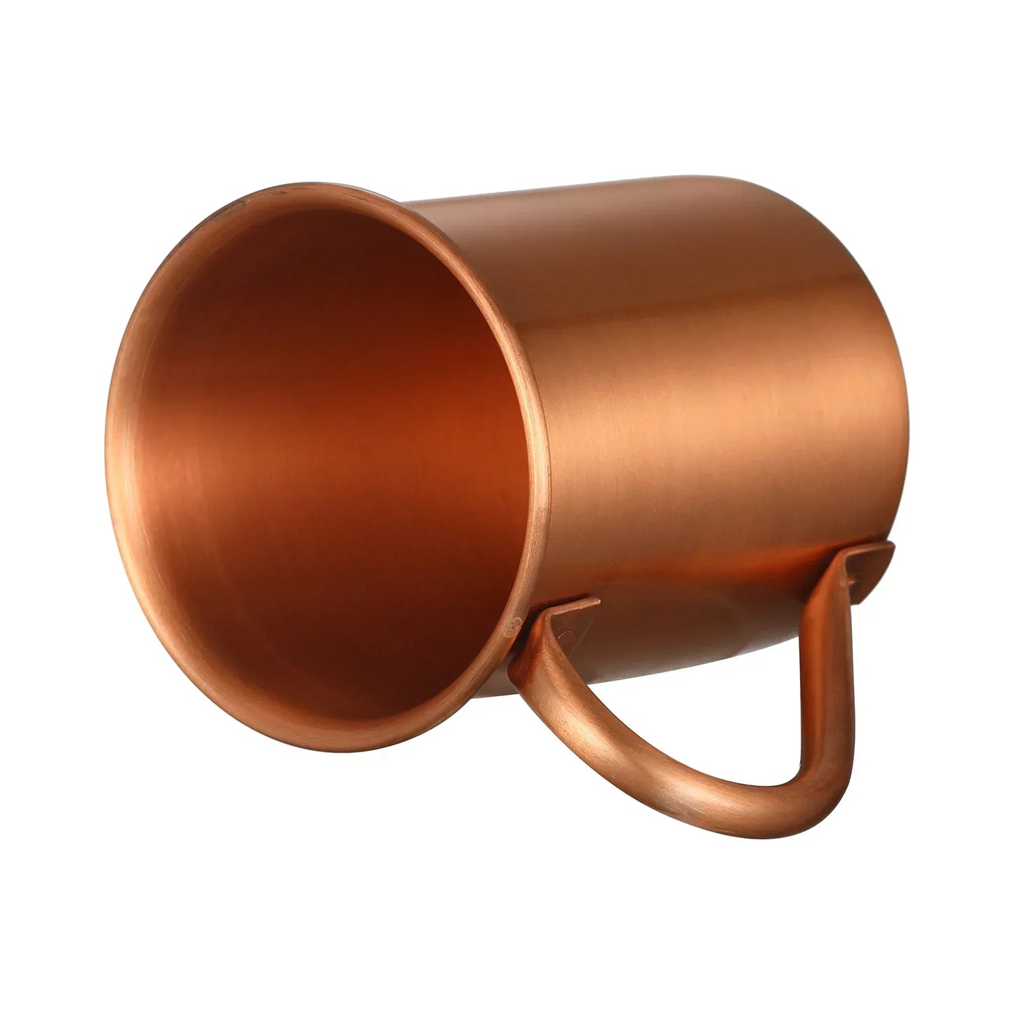 Copper Moscow Mule Mug Durable Coppery Beer Mugs Coffee Mug Milk Cup Pure Copper Cup Drinkware