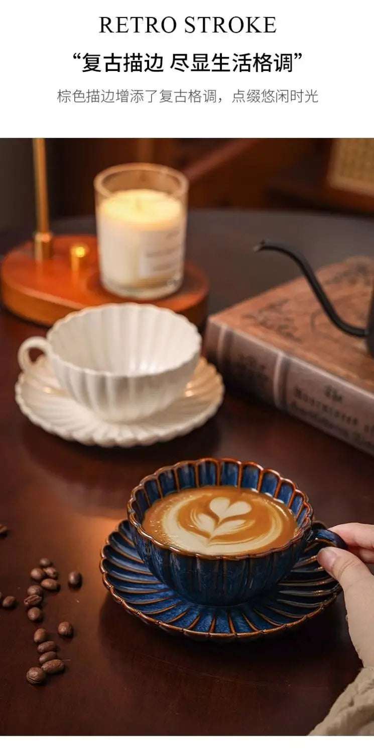 Elegant Japanese Retro Teapots & Ceramic Mugs Set for Tea Lovers