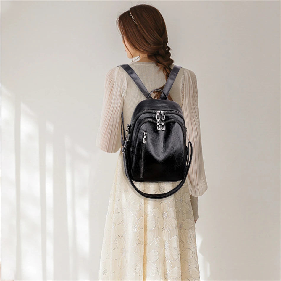 Fashion Large Capacity Women’s Shoulder Bags | Versatile Travel Backpacks