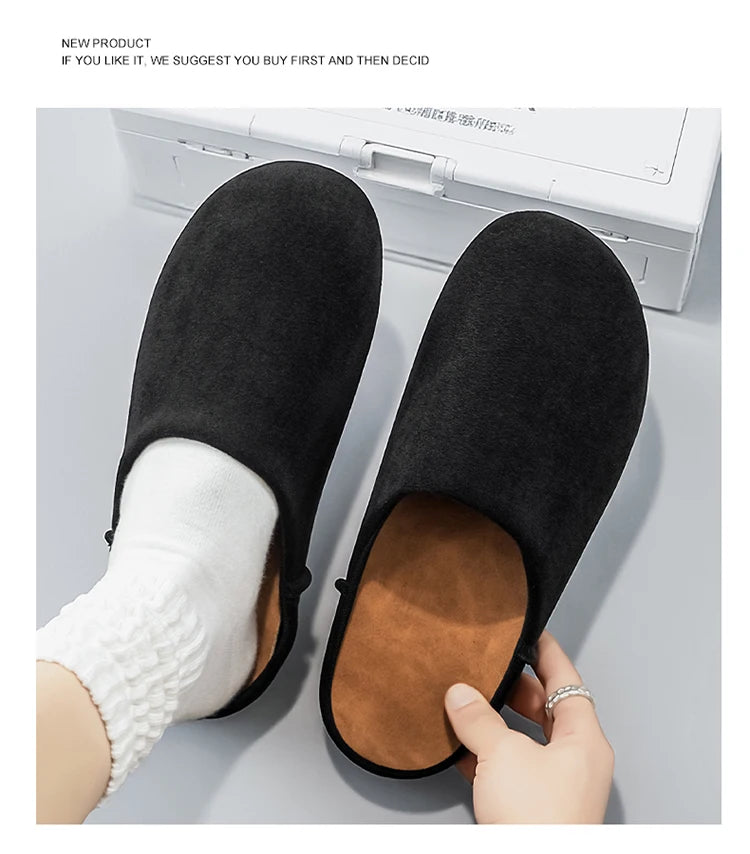 Comfortable Unisex Leather Slip-On Mules | Summer & Spring Flats