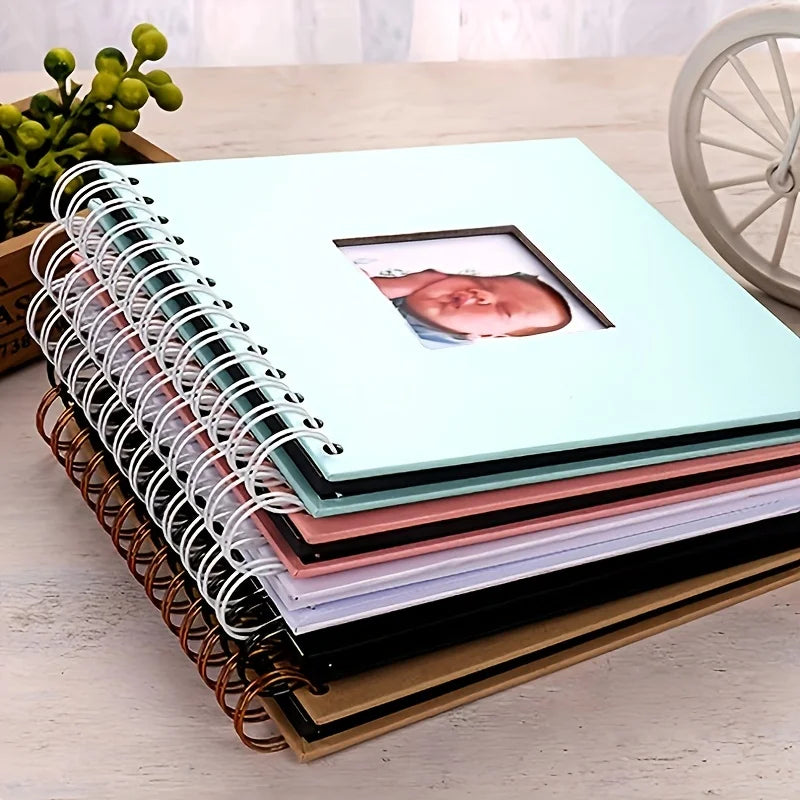 Baby Growth Record Photo Album | Keepsake for New Parents
