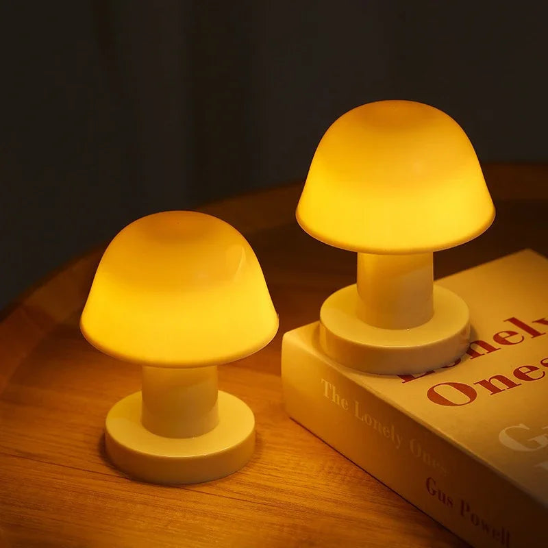 Creative Mushroom LED Night Light | Portable Cozy Decor