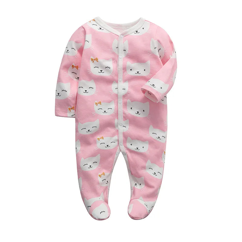 Soft Cotton Long Sleeve Baby Bodysuit | Cozy Outfit for Infants