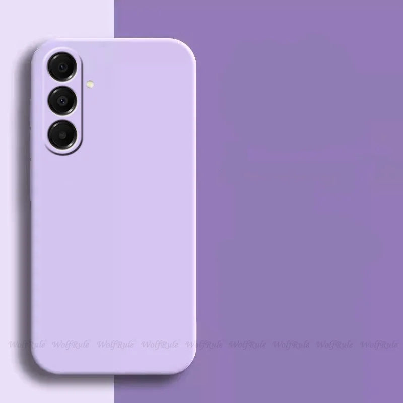 Shockproof Liquid Silicone Case for Samsung Galaxy A17 | Soft & Durable