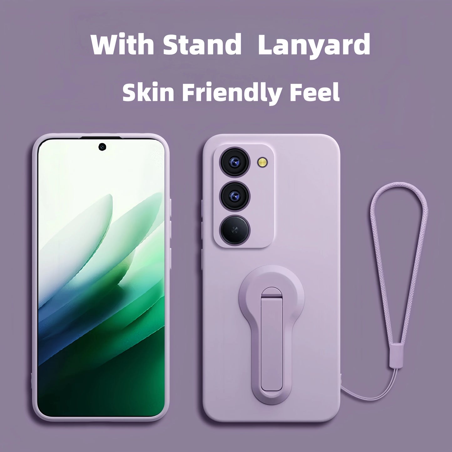 Slim Shockproof Phone Case with Stand for Redmi 15 | Free Shipping