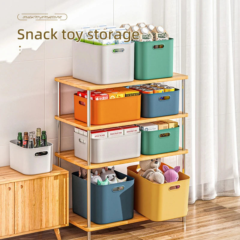 Colorful Stackable Plastic Organizers | Stylish Storage Solutions