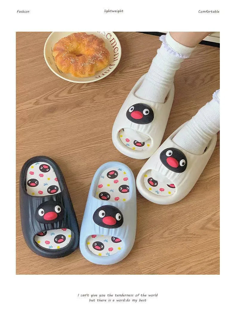 Cute Penguin Animal Slippers | Comfortable All-Season Footwear