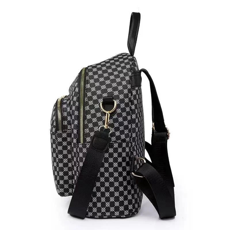 Multi-Color Patterned Casual Backpack | Stylish & Functional