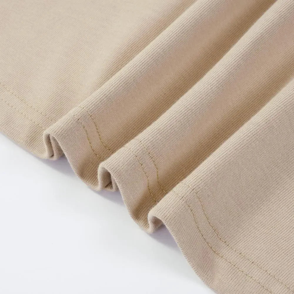 Men's Oversized Heavyweight T-Shirt | Casual Solid Color Tee