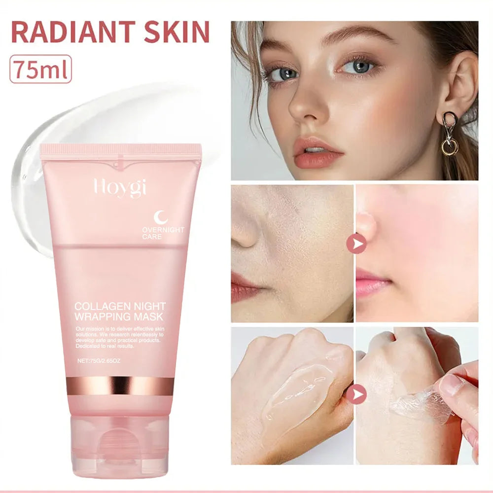Collagen Overnight Peel Off Facial Mask | Deep Hydration & Glow