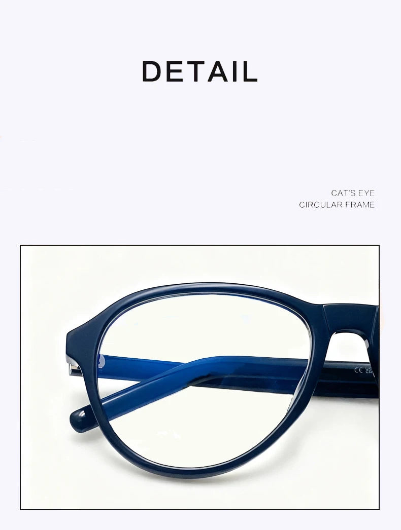 Unisex Anti-Blue Light Acetate Glasses | Stylish Eyewear 2026