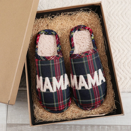 Women’s Cozy Winter Cotton Slippers | Plush Indoor House Shoes