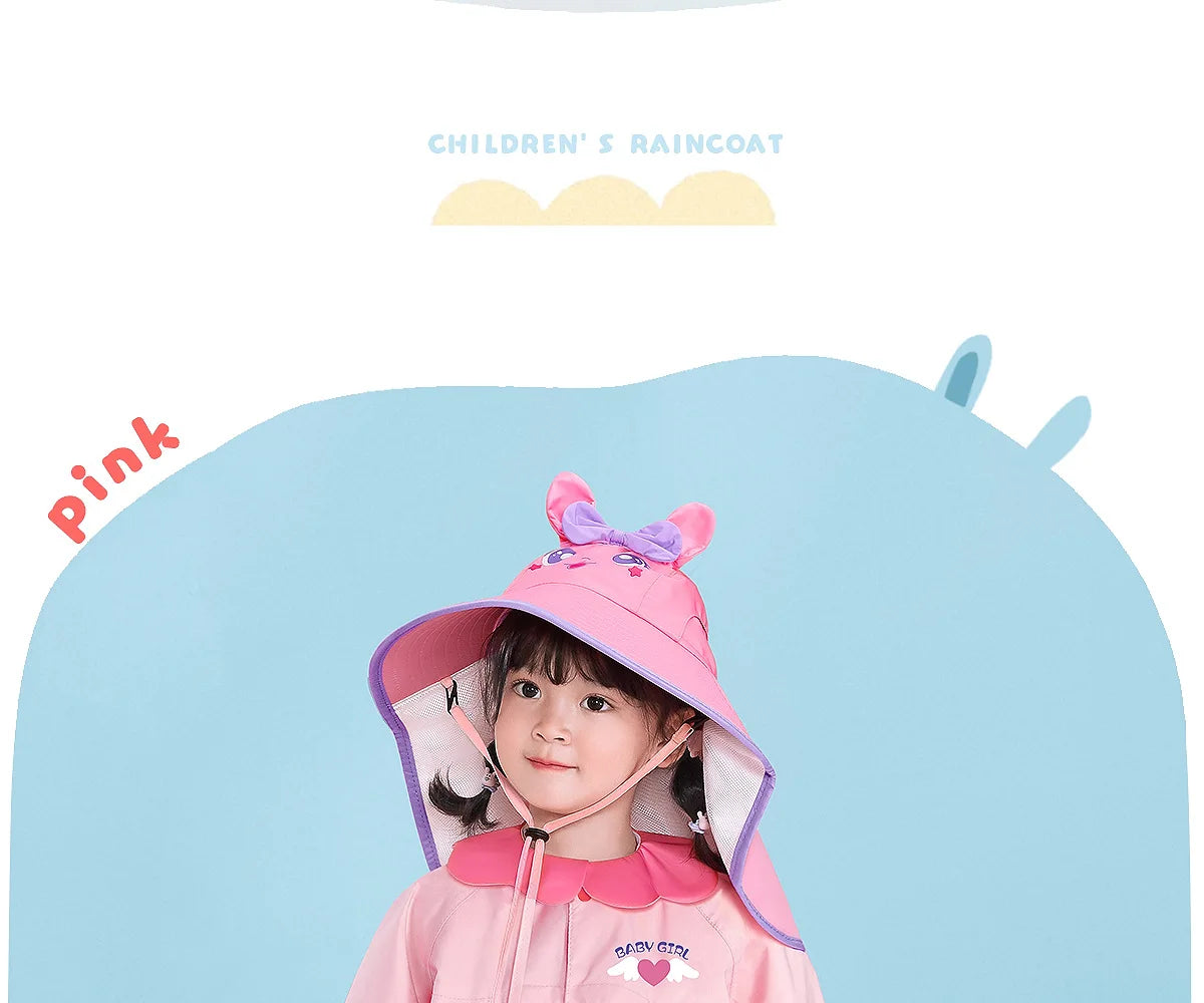 Dual-Use Children's Raincoat | Perfect for Rainy or Sunny Days