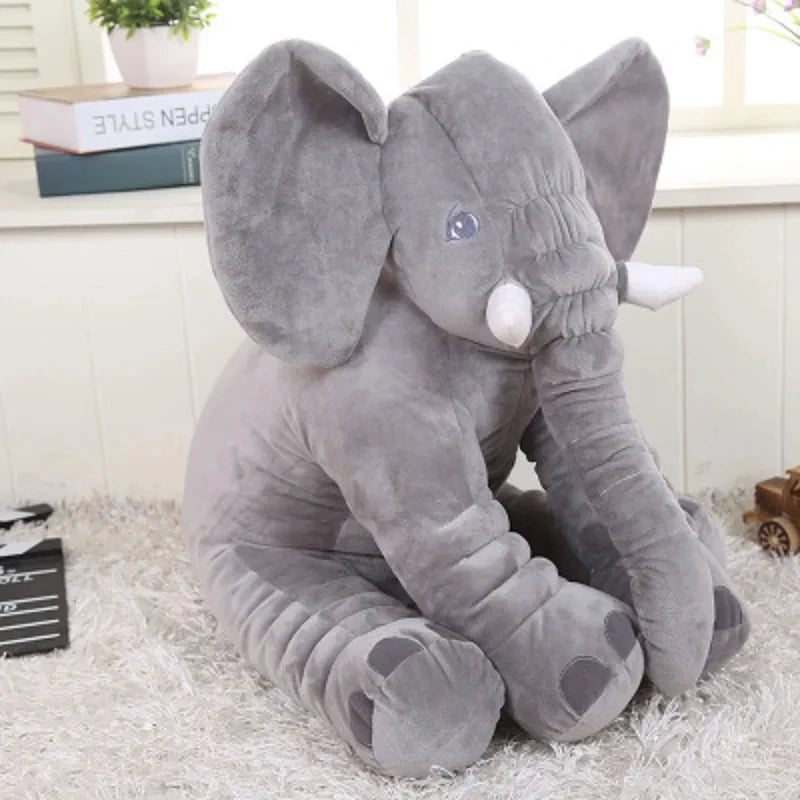 40cm Soft Elephant Plush Toy | Adorable Baby Pillow Decoration