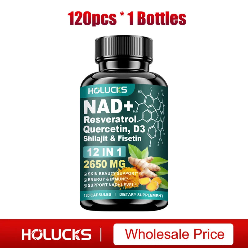 Daily NAD+ Supplement for Energy, Immune & Skin Health
