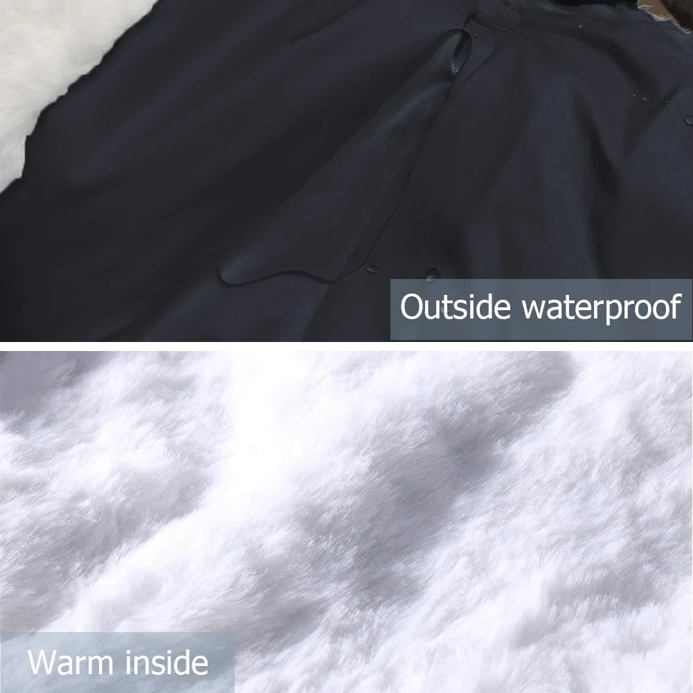 Waterproof Infant Push Chair Mittens | Warm & Cozy Baby Gloves
