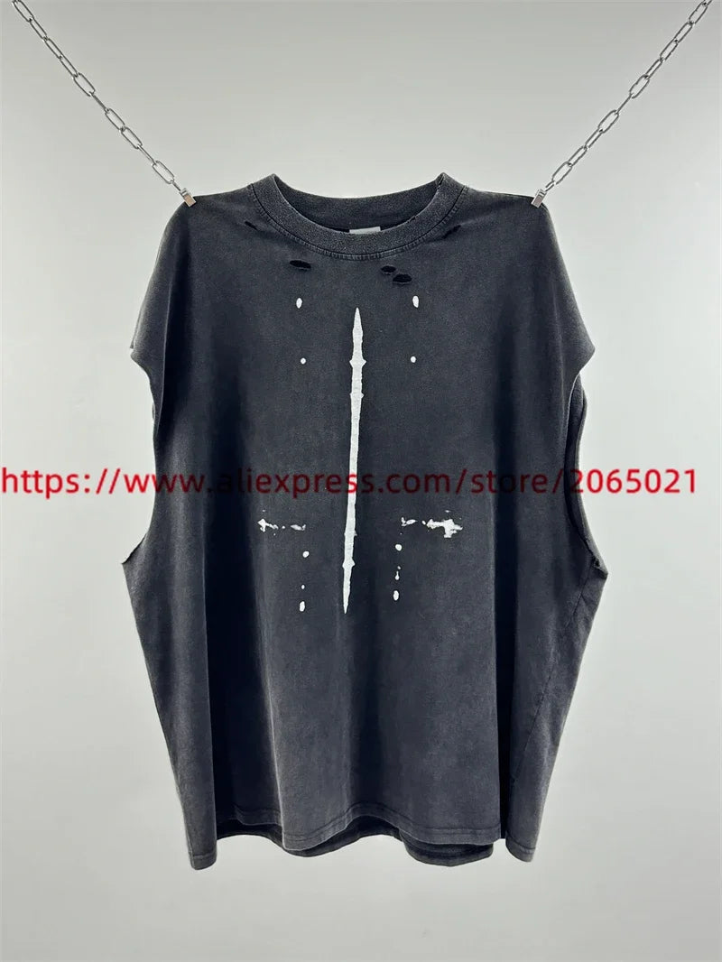 Limited Edition Hand Worn Vest Tee | High Quality Gender-Neutral Apparel