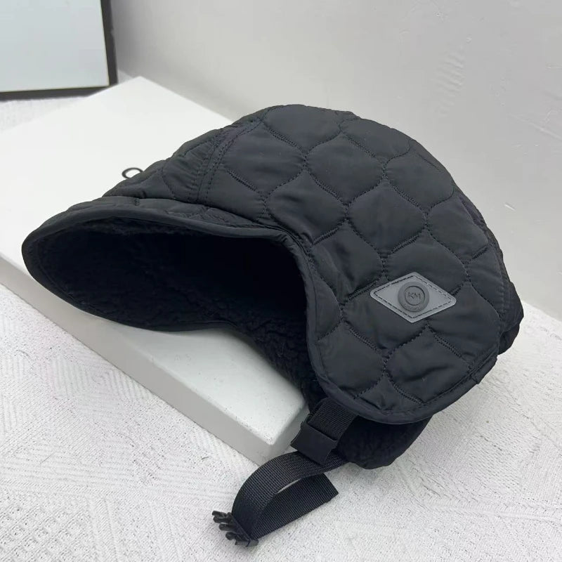 Unisex Velvet Bomber Hat | Luxurious Warm Winter Ear Protection