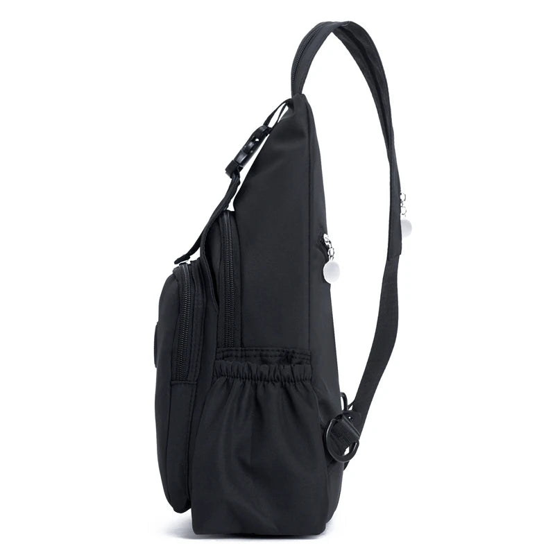 Women's Large Capacity Nylon Crossbody Bag | Versatile Sling & Backpack