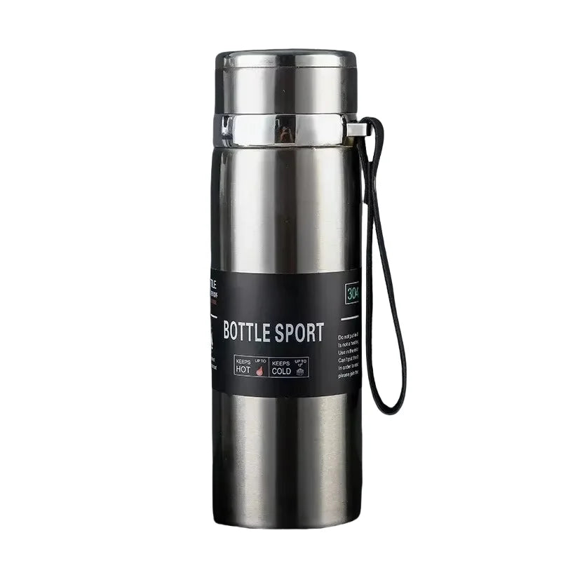 1L Stainless Steel Thermal Water Bottle | Hot & Cold Thermos Flask