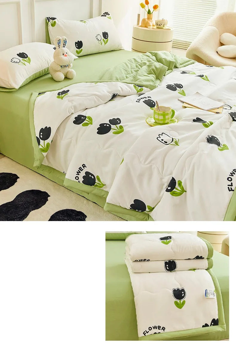 Summer Thin Duvet | Soft Printed Comforter for All Sizes